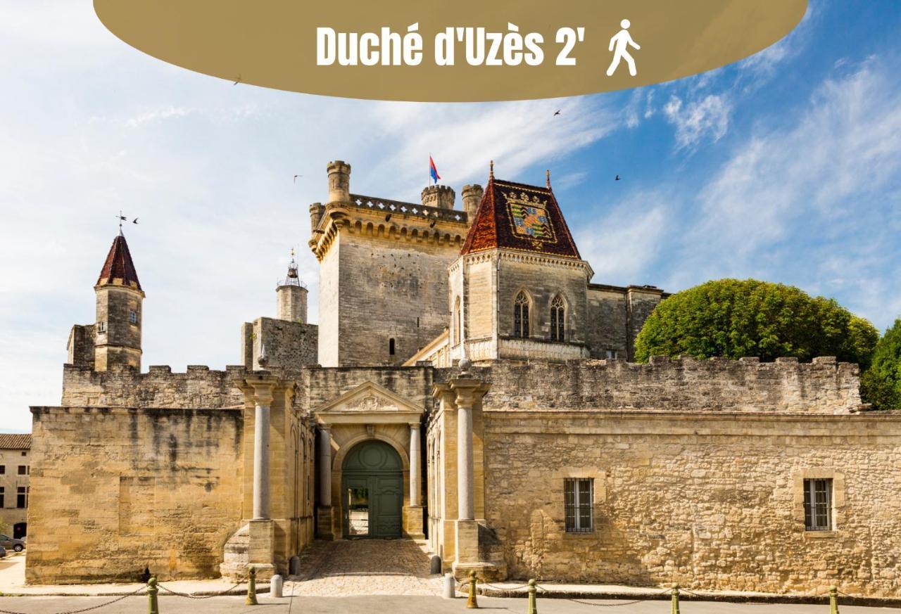 ART&HISTOIRE - Agréable studio rénové - Centre Uzès, Pont du Gard Esterno foto