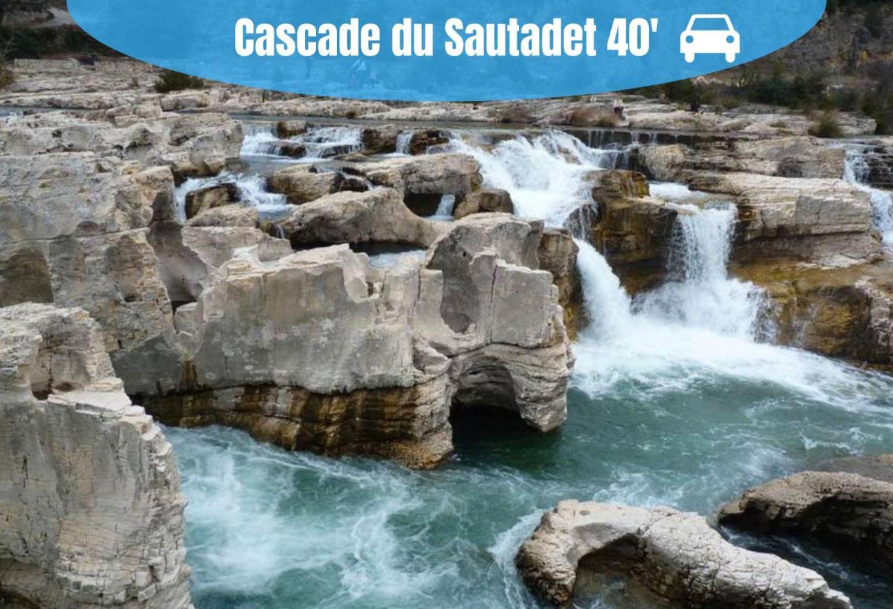 ART&HISTOIRE - Agréable studio rénové - Centre Uzès, Pont du Gard Esterno foto